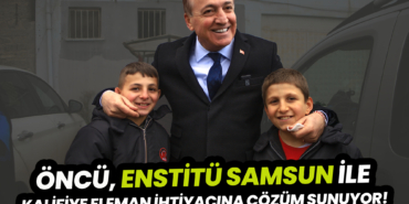 CHP Başkan Adayı Cevat Öncü, Enstitü Samsun ile Kalifiye Eleman İhtiyacına Çözüm Sunuyor!