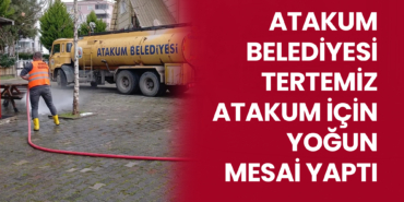 Atakum Belediyesi Tertemiz Atakum için Yoğun Mesai Yaptı