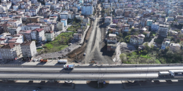 Samsun Canik İlçesi'nde Yeni Bulvar Yolu İnşaatı Hızla Devam Ediyor