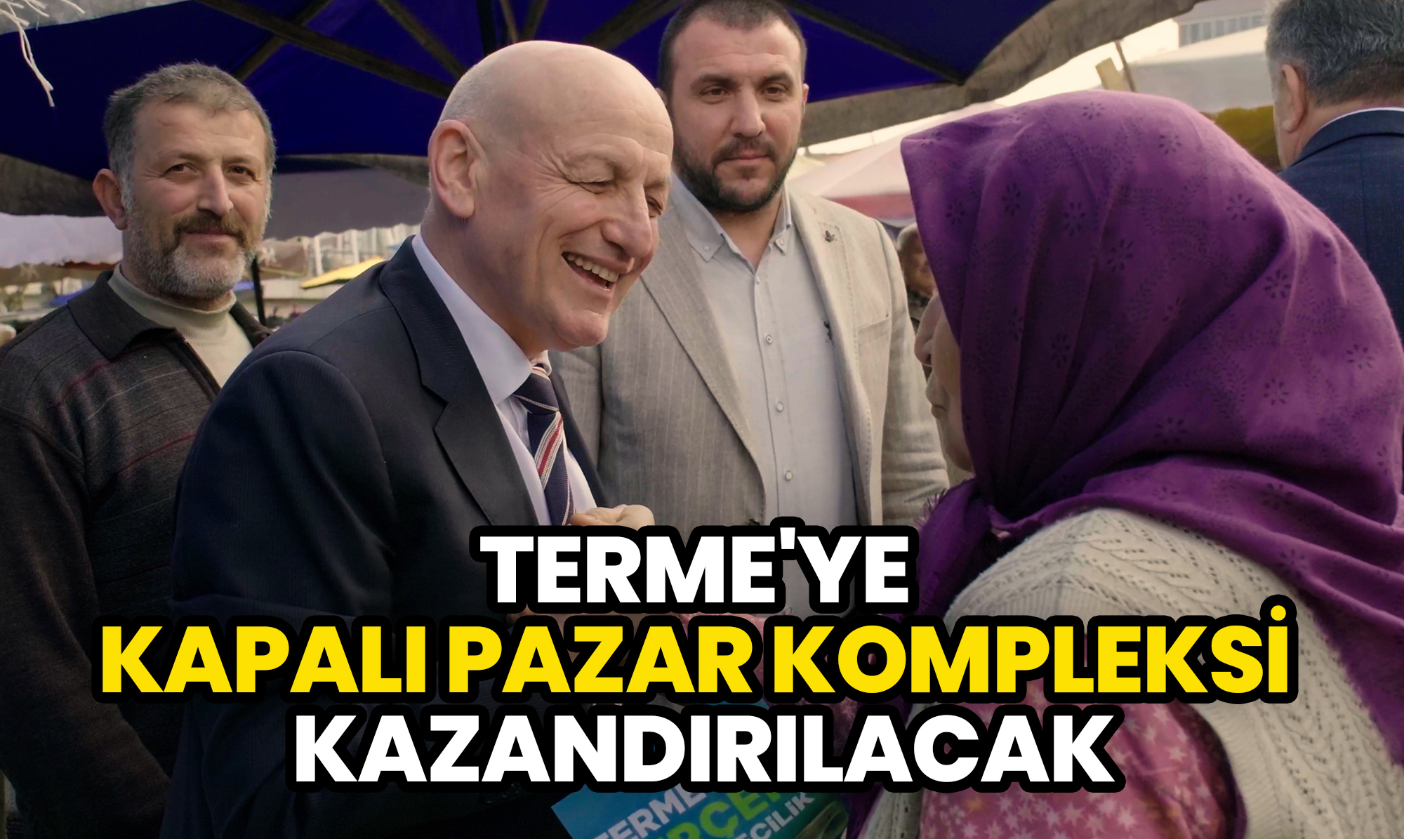 Terme'ye Kapalı Pazar Kompleksi Kazandırılacak 