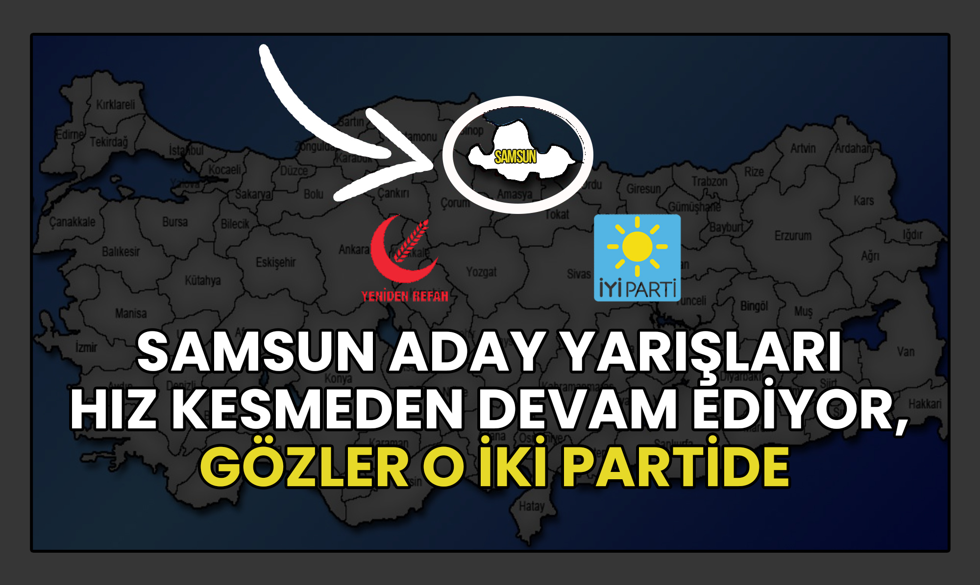 Samsun Aday Yarışları Hız Kesmeden Devam Ediyor, Gözler O İki Partide