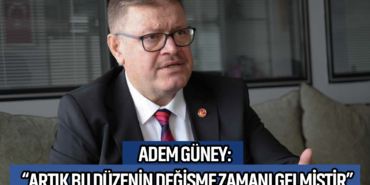 Güney: Artık Bu Düzenin Değişme Zamanı Gelmiştir
