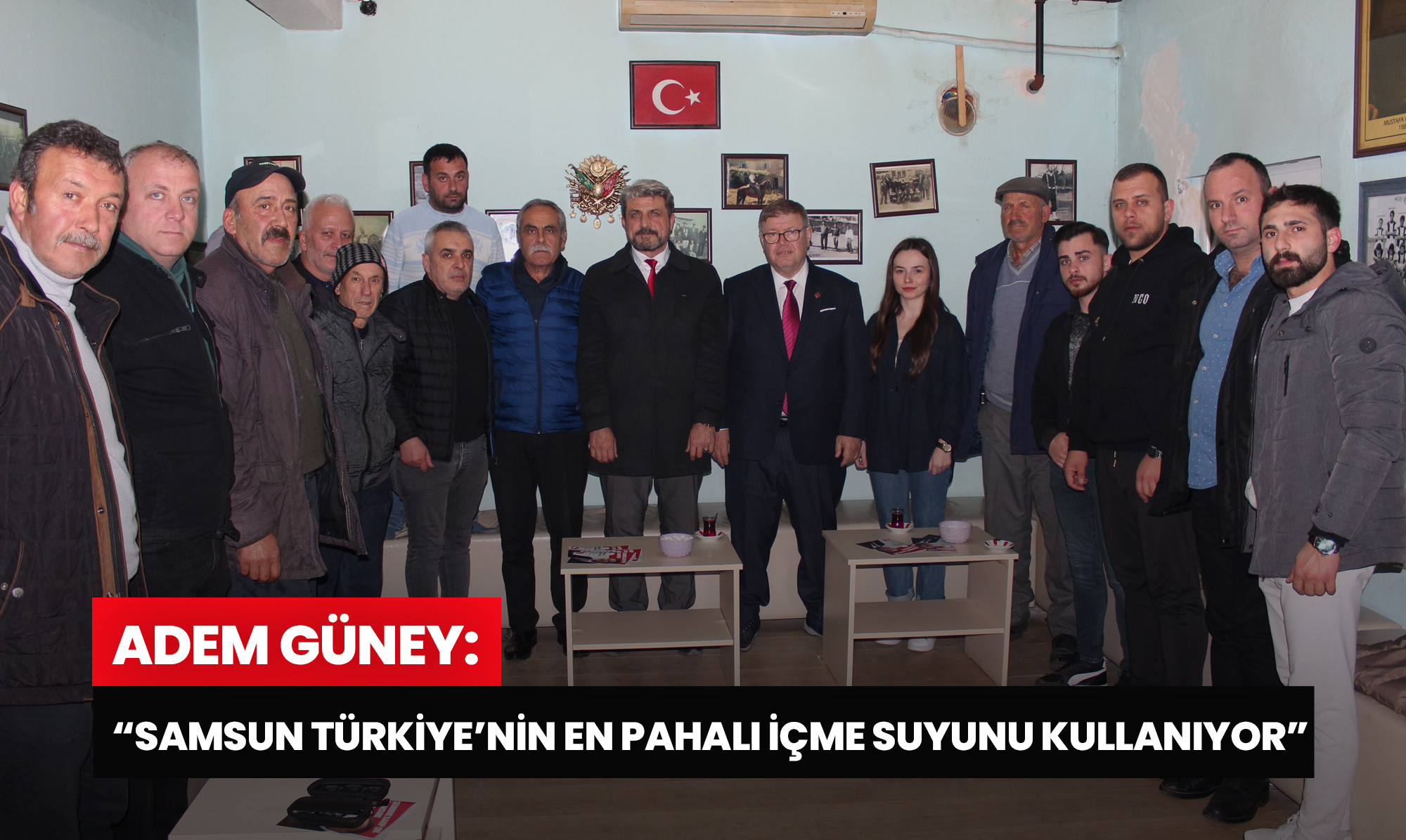 Güney: Samsun Türkiye’nin En Pahalı İçme Suyunu Kullanıyor