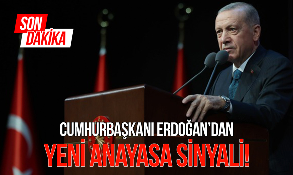 Cumhurbaşkanı Erdoğan'dan Yeni Anayasa Sinyali!
