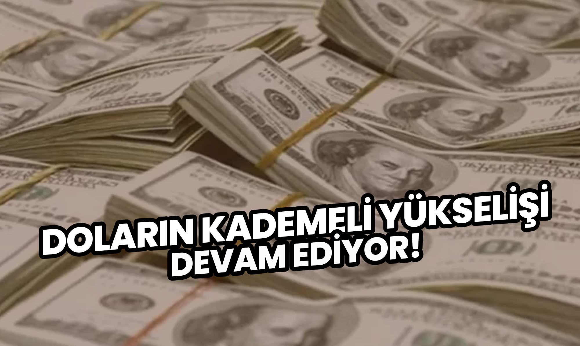 Doların Kademeli Yükselişi Devam Ediyor!