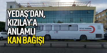 YEDAŞ’dan, Kızılay'a Anlamlı Kan Bağışı