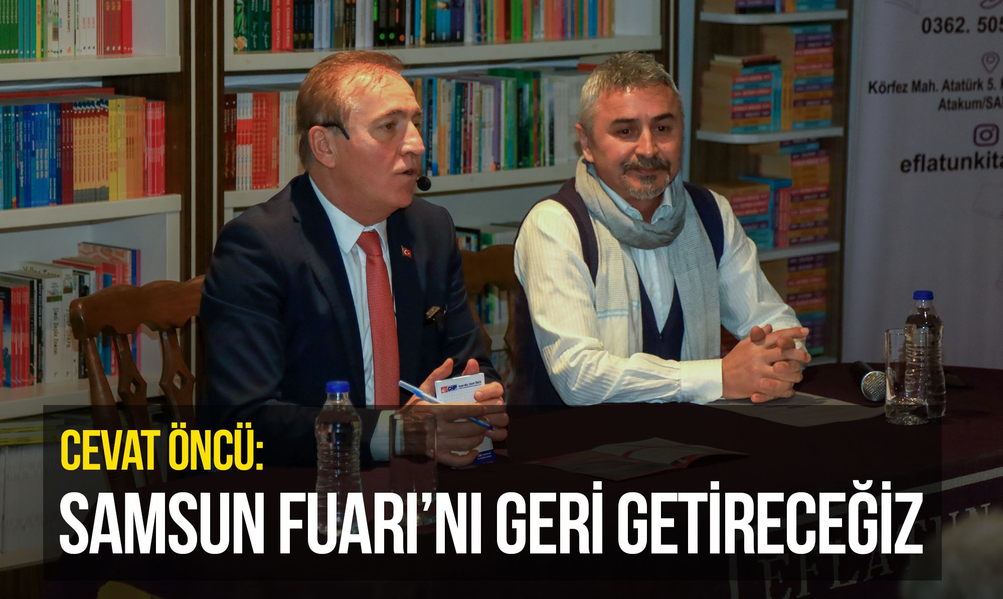 Cevat Öncü: Samsun Fuarı’nı Geri Getireceğiz