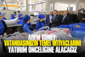 Güney: Vatandaşımızın Temel İhtiyaçlarını Yatırım Önceliğine Alacağız