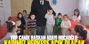 YRP Canik Başkan Adayı Hocaoğlu: Kapımız Herkese Açık Olacak
