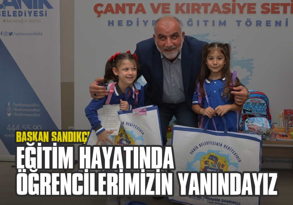 Başkan Sandıkçı: Eğitim Hayatında Öğrencilerimizin Yanındayız