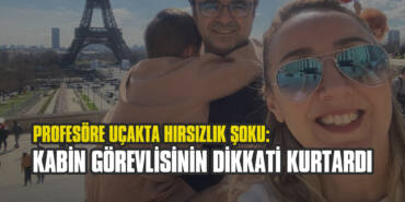 Profesöre Paris Uçağında Hırsızlık Şoku: Kabin Görevlisinin Dikkati Kurtardı