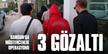 Samsun'da Müstehcenlik Operasyonu: 3 Gözaltı
