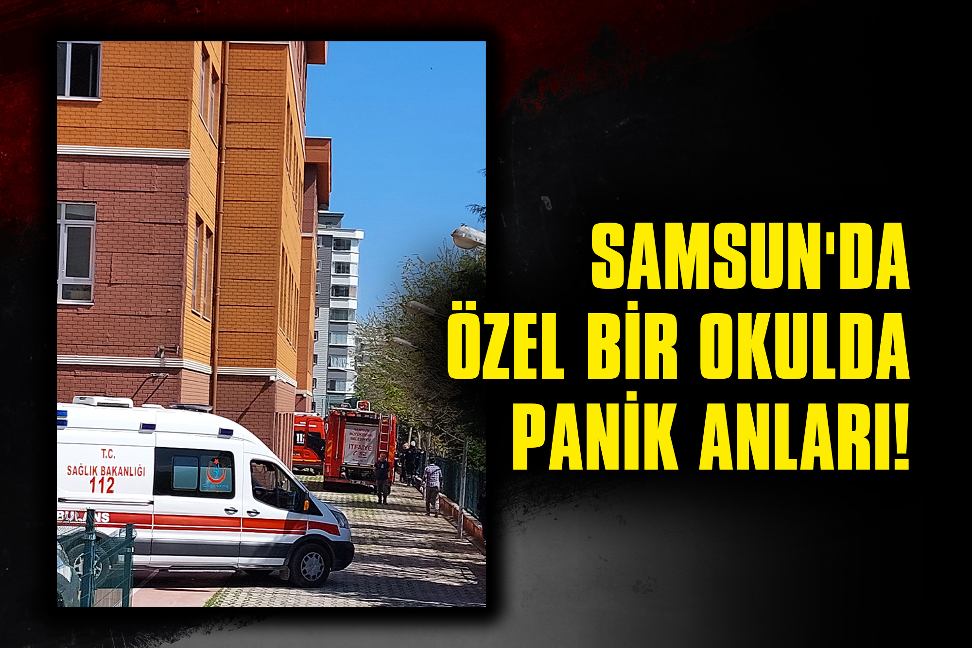 Samsun'da-Özel-Bir-Okulda-Panik-Anları!