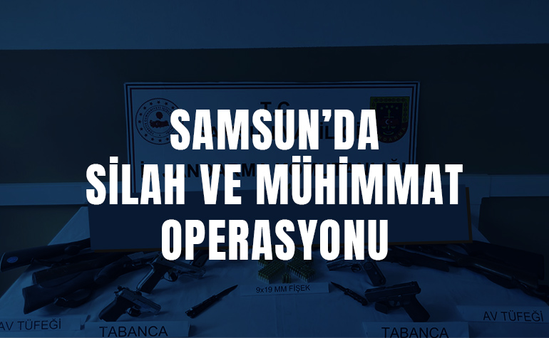 samsun-silah-operasyon