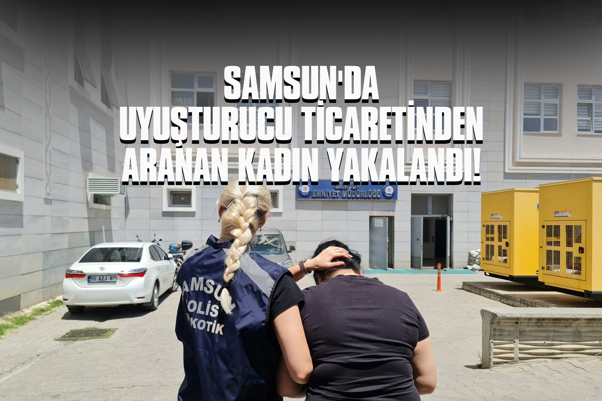 Samsun'da Uyuşturucu Ticaretinden Aranan Kadın Yakalandı!