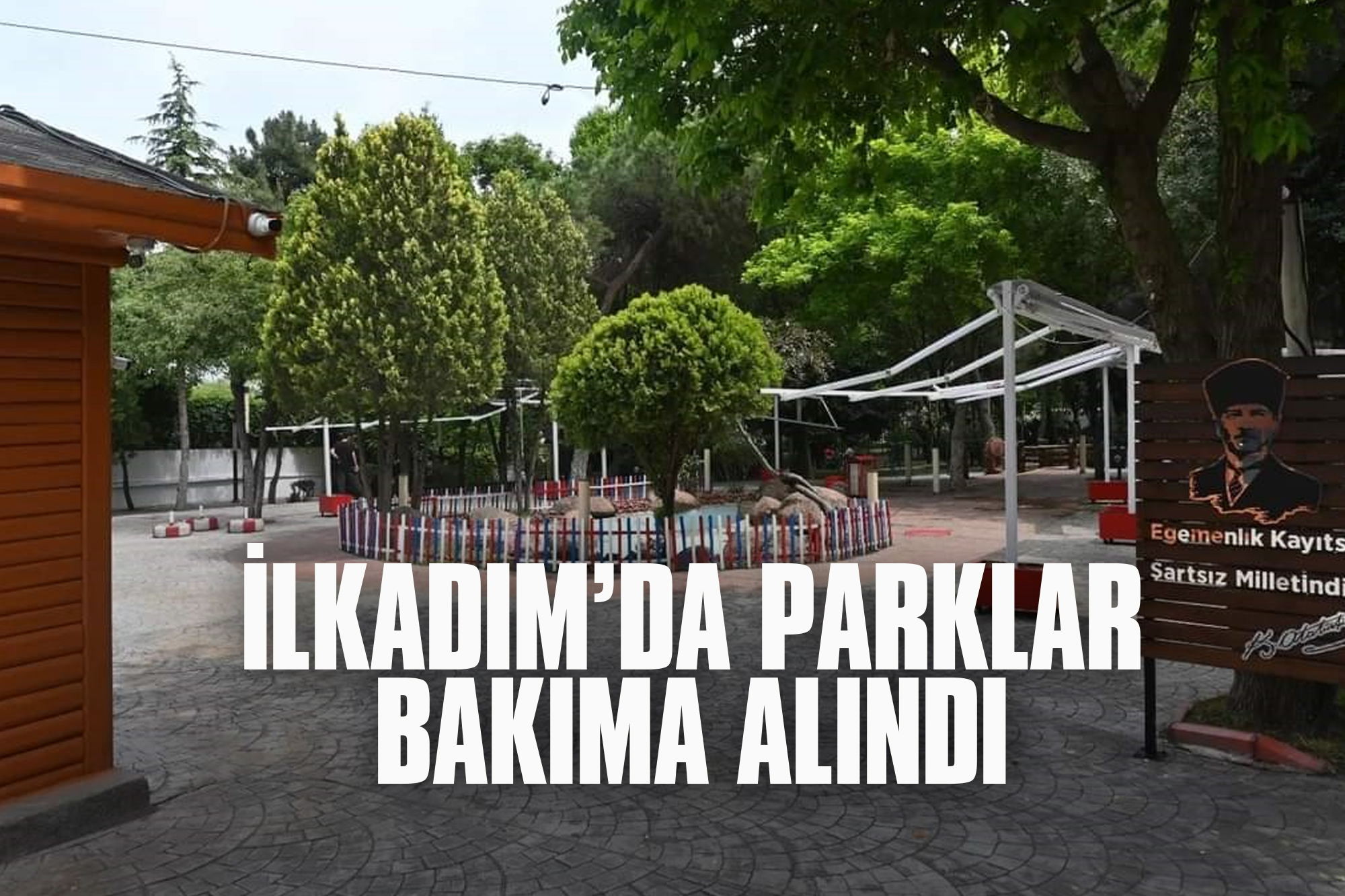 İlkadım’da Parklar Bakıma Alındı