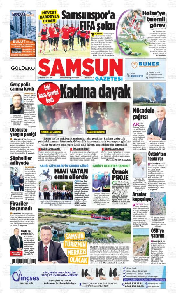 Samsun Manşet - Samsun Haberleri