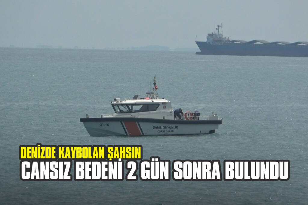 Denizde Kaybolan Şahsın Cansız Bedeni 2 Gün Sonra Bulundu