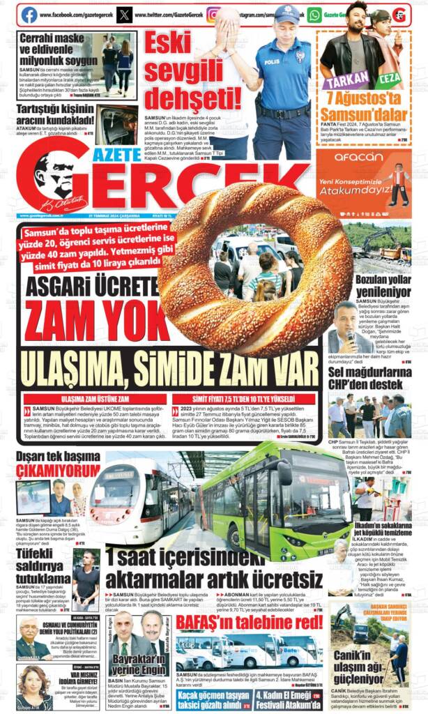 Samsun Manşet - Samsun Haberleri