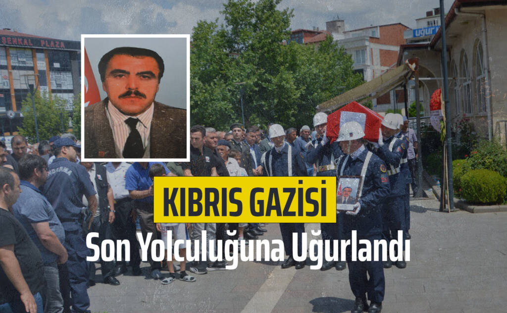 Kıbrıs Gazi Son Yolculuğuna Uğurlandı