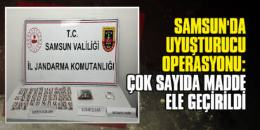 Samsun'da Uyuşturucu Operasyonu: Çok Sayıda Madde Ele Geçirildi