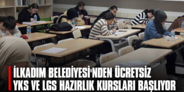 İlkadım Belediyesi'nden Ücretsiz YKS ve LGS Hazırlık Kursları Başlıyor