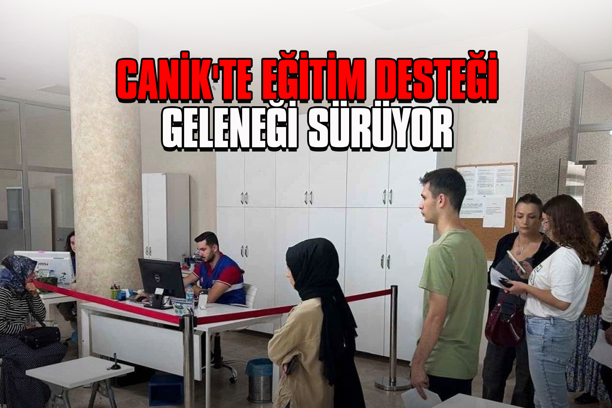 Canik'te Eğitim Desteği Geleneği Sürüyor