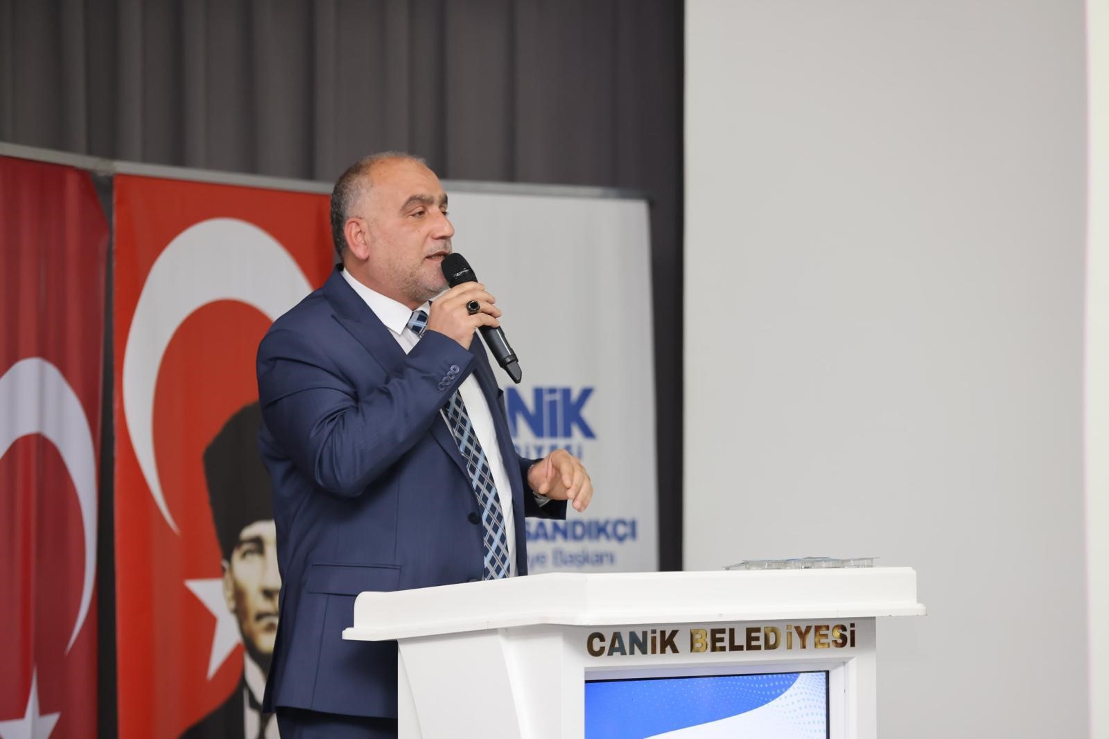 BAŞKAN SANDIKÇI: "SİBER VATAN'IN NE DEMEK OLDUĞUNU ANLAMALIYIZ" CANİK'TE GÜNDEM SİBER VATAN