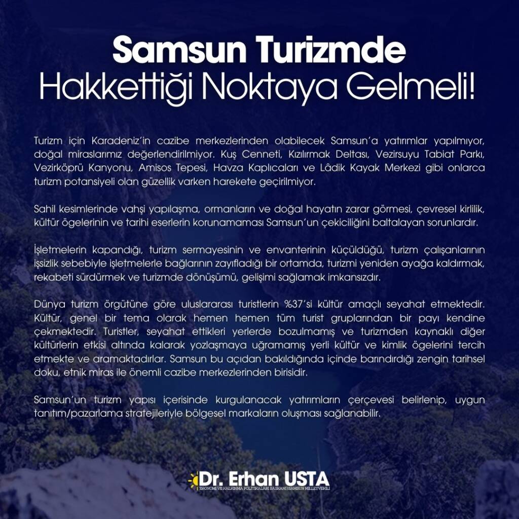 Samsun manşet - samsun haberleri