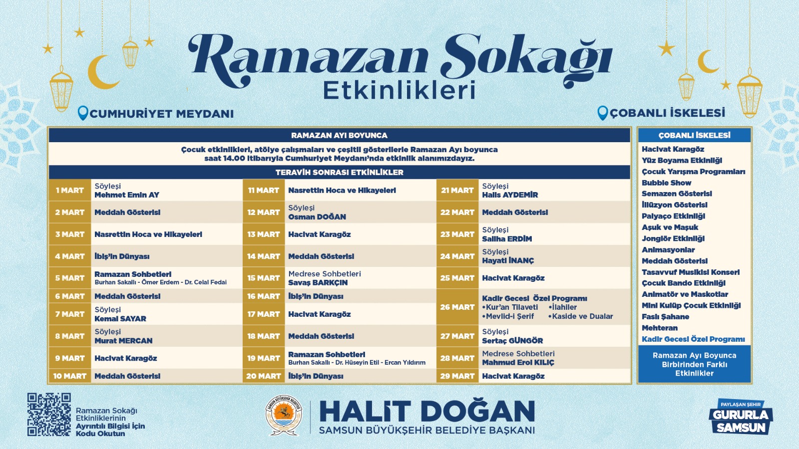 SBB Ramazan programı