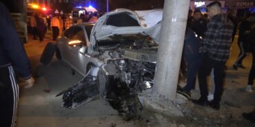 BAFRA'DA ZİNCİRLEME KAZA: 4 YARALI