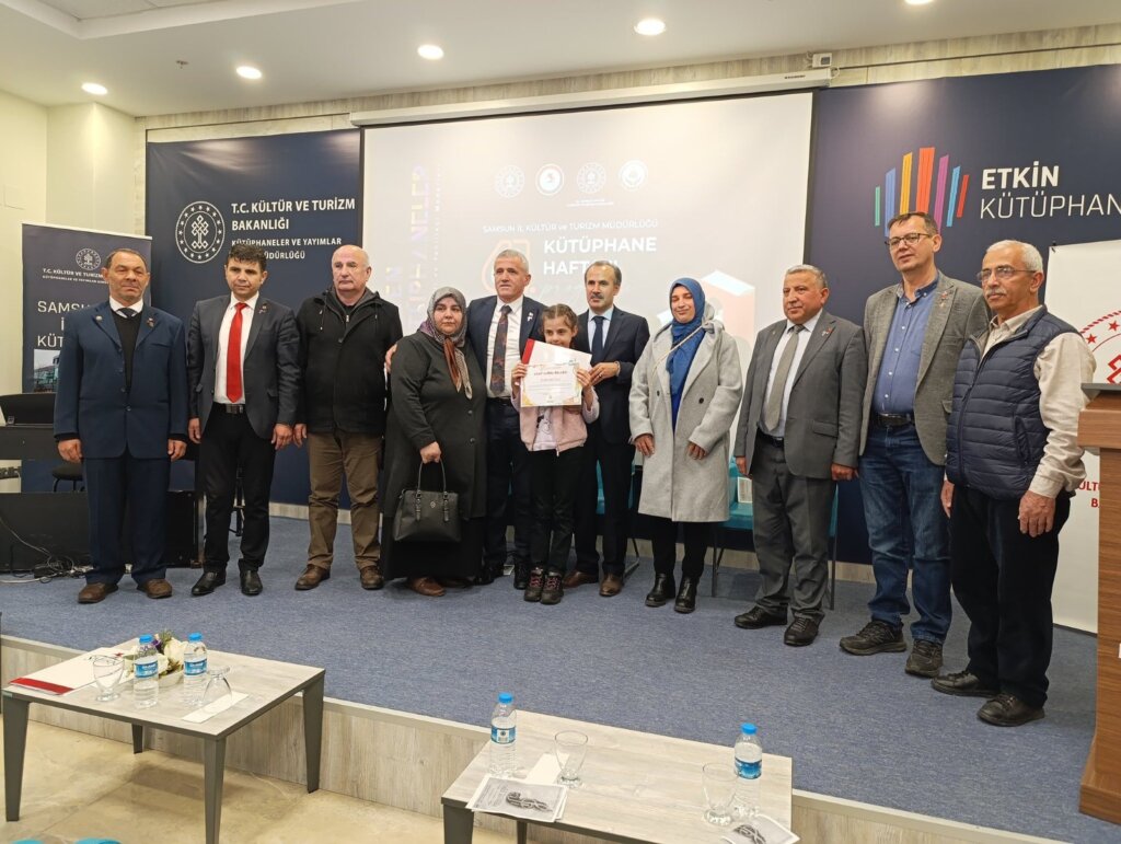 184 kitapla birinci oldu! Küçük okurdan büyük başarı samsun manşet haberleri Samsun manşet - samsun haberleri