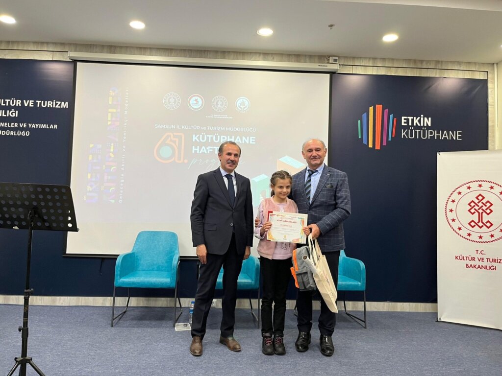 184 kitapla birinci oldu! Küçük okurdan büyük başarı samsun manşet haberleri Samsun manşet - samsun haberleri