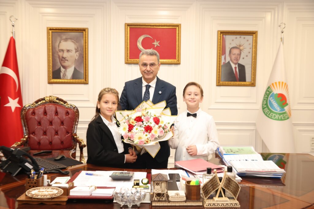 İlkadım’da minik elvin, başkanlık koltuğunu devraldı samsun manşet haberleri Samsun manşet - samsun haberleri