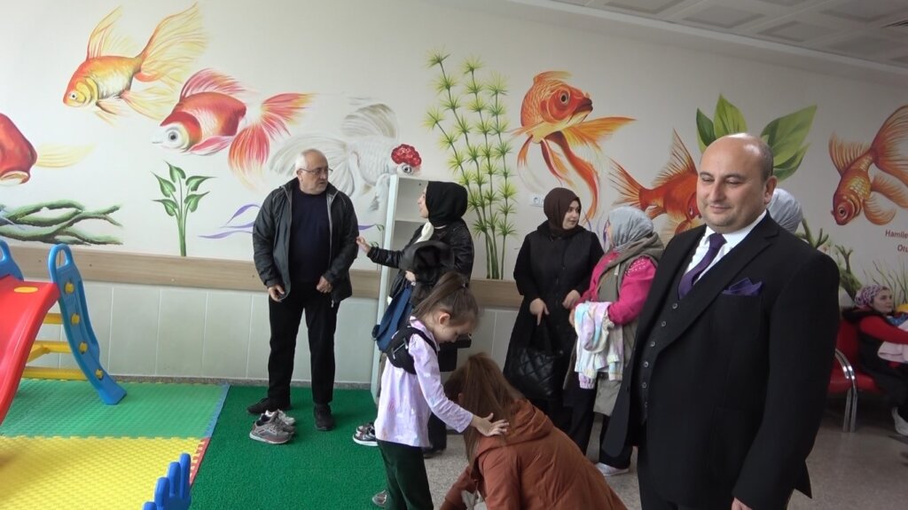 Bafra hastanesi’nden çocuklara 'oyun alanı' sürprizi samsun manşet haberleri Samsun manşet - samsun haberleri