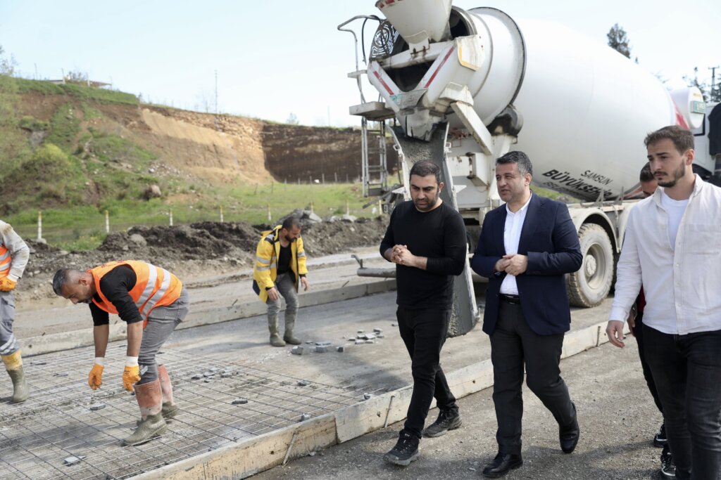 Adli tıp’a ulaşımı sağlayacak yolda başkan halit doğan’dan denetim samsun manşet haberleri Samsun manşet - samsun haberleri