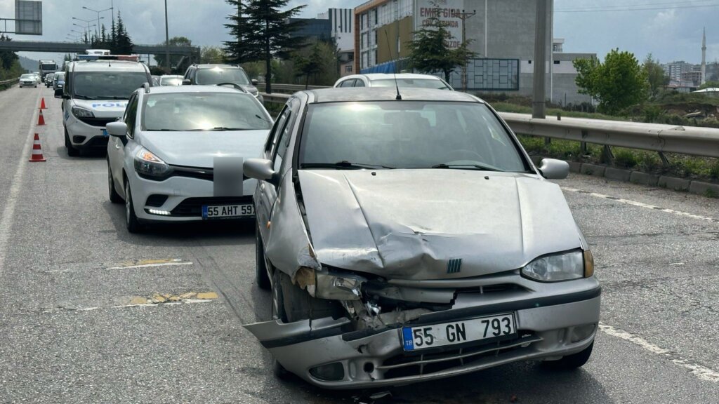 İlkadım’da feci kaza: 1 yaralı samsun manşet haberleri Samsun manşet - samsun haberleri