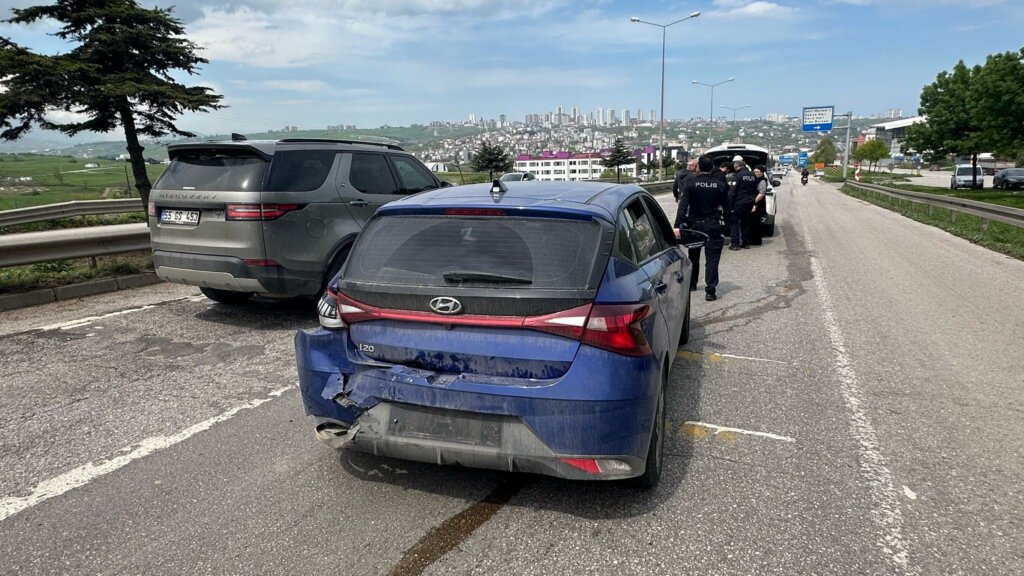 İlkadım’da feci kaza: 1 yaralı samsun manşet haberleri Samsun manşet - samsun haberleri