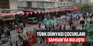 türk-dünyası-çocukları-samsunda