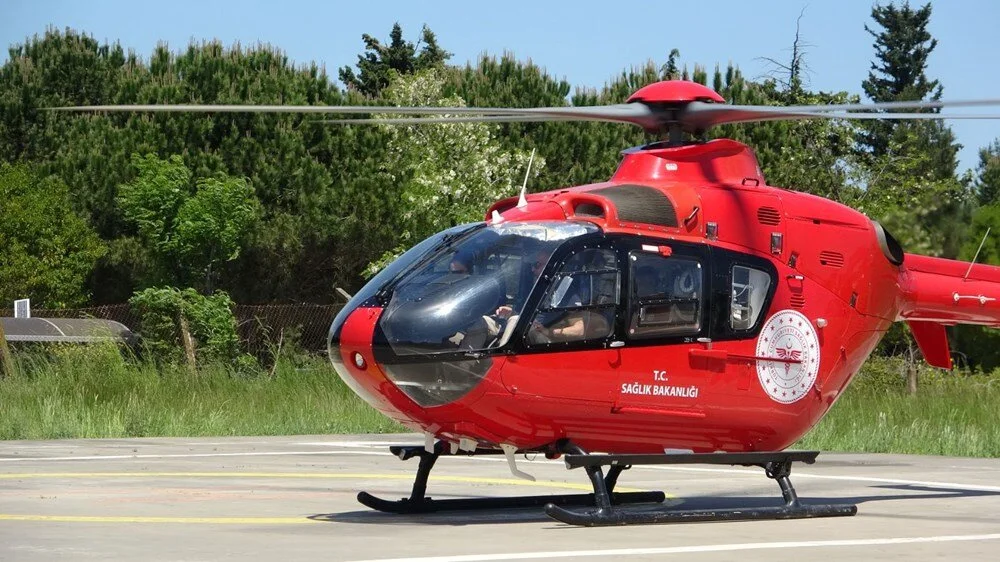 Türkiye'nin tek kadın ambulans helikopter pilotu samsun'da görev yapıyor samsun manşet haberleri Samsun manşet - samsun haberleri