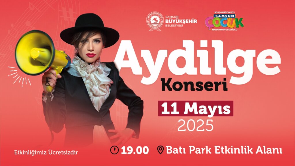 Samsun’da çocuklar i̇çin maraton, herkes i̇çin aydilge konseri samsun manşet haberleri Samsun manşet - samsun haberleri