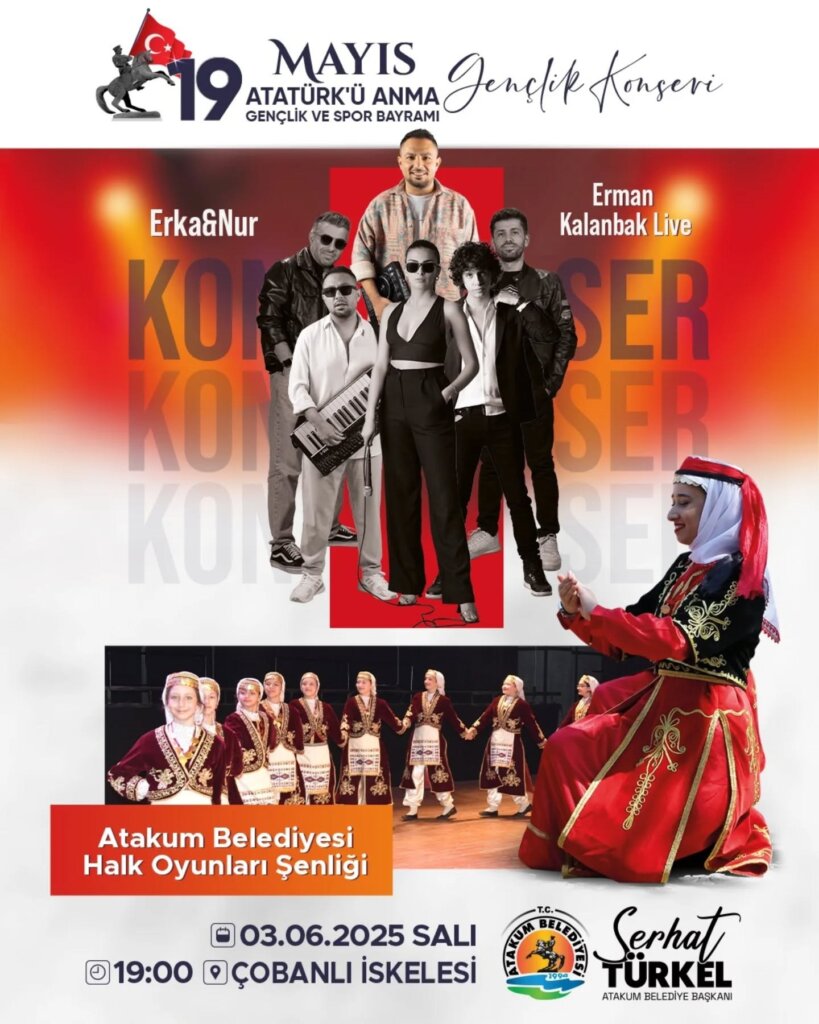 Atakum'da ertelenen 19 mayıs konseri 3 haziran’da yeniden başlıyor samsun manşet haberleri Samsun manşet - samsun haberleri