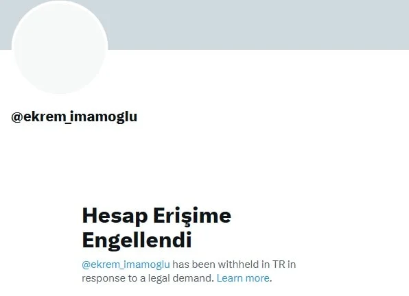 Ekrem i̇mamoğlu'nun x hesabına erişim engeli getirildi samsun manşet haberleri Samsun manşet - samsun haberleri