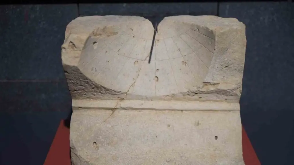 Tarihi güneş saati samsun müzesi’nde sergileniyor samsun manşet haberleri Samsun manşet - samsun haberleri