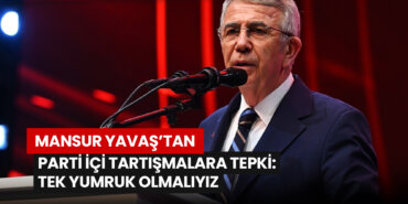 Tek Yumruk Olmalıyızmansur-yavastan-parti-ici-tartismalara-tepki-tek-yumruk-olmaliyiz