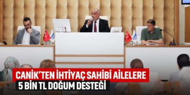 canikten-ihtiyaç-sahibi-ailelere-5-bin-tl-doğum-desteği