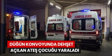 düğün-konvoyunda-açılan-ateş-çocuğu-yaraladı