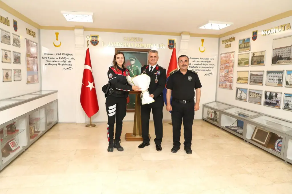 Samsun'da jandarma teşkilatı'nın 186. Kuruluş yıldönümü törenle kutlandı samsun manşet haberleri Samsun manşet - samsun haberleri