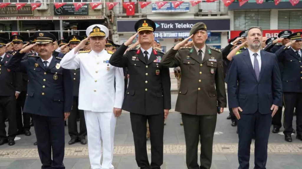 Samsun'da jandarma teşkilatı'nın 186. Kuruluş yıldönümü törenle kutlandı samsun manşet haberleri Samsun manşet - samsun haberleri