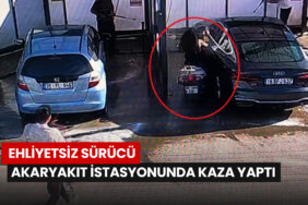 ehliyetsiz-surucu-akaryakit-istasyonunda-kaza-yapti